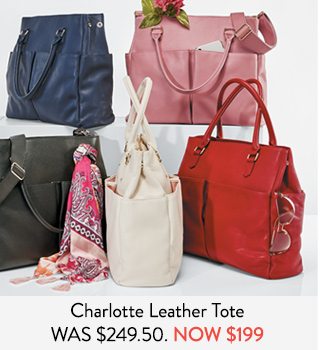 Charlotte Leather Tote