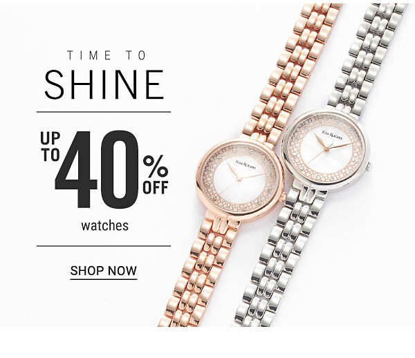 Time to Shine - Up to 40% off watches. Shop Now.