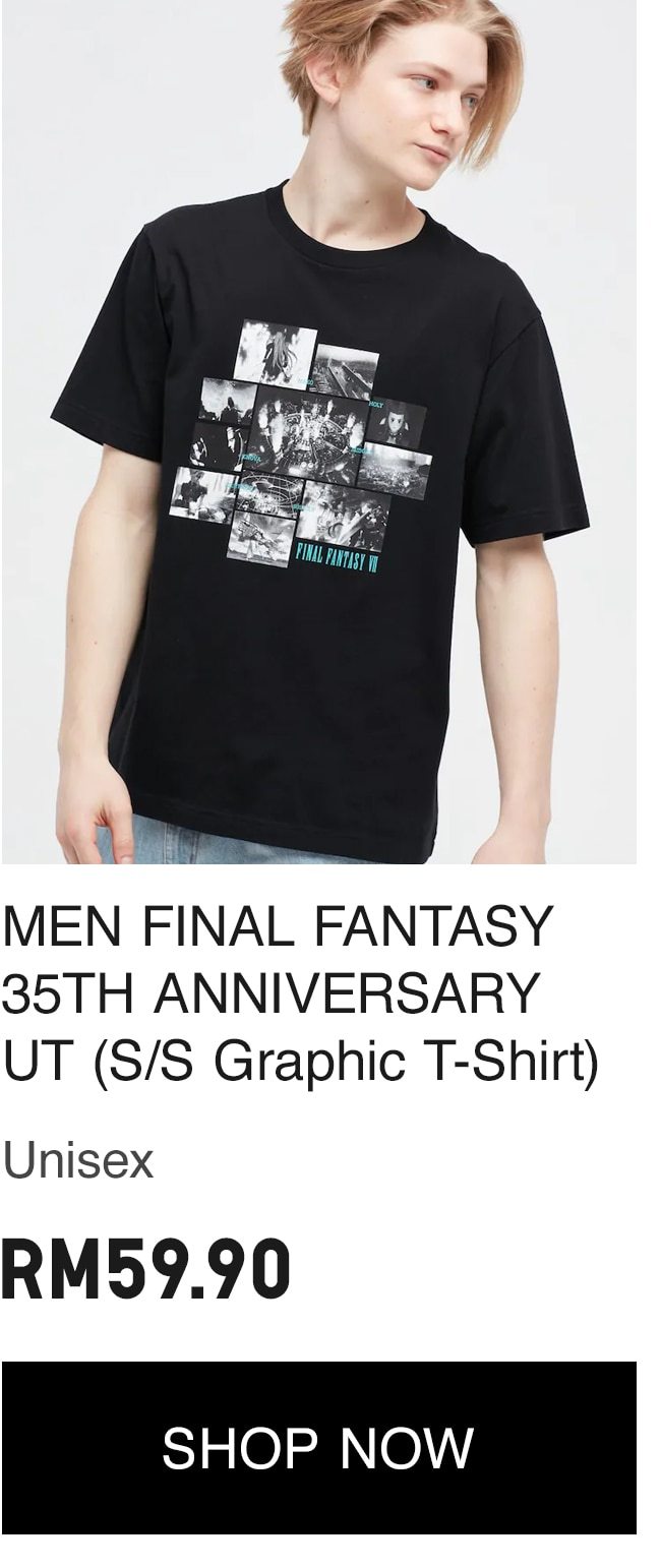 MEN FINAL FANTASY 35TH ANNIVERSARY UT