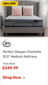 Perfect Sleeper Charlotte 10.5 inch Medium Mattress