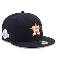 New Era Houston Astros Navy 2017 World Series Champions Side Patch Home 59FIFTY Fitted Hat