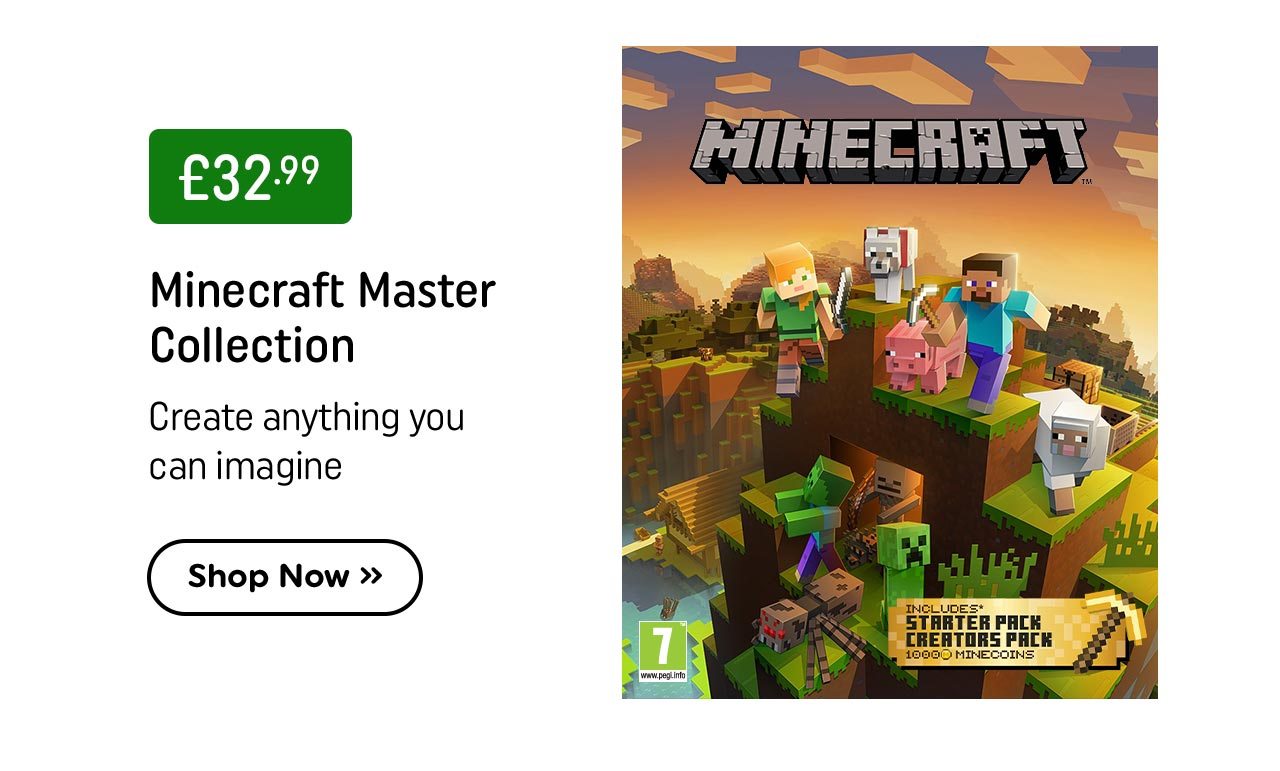 Minecraft Master Collection Xbox One