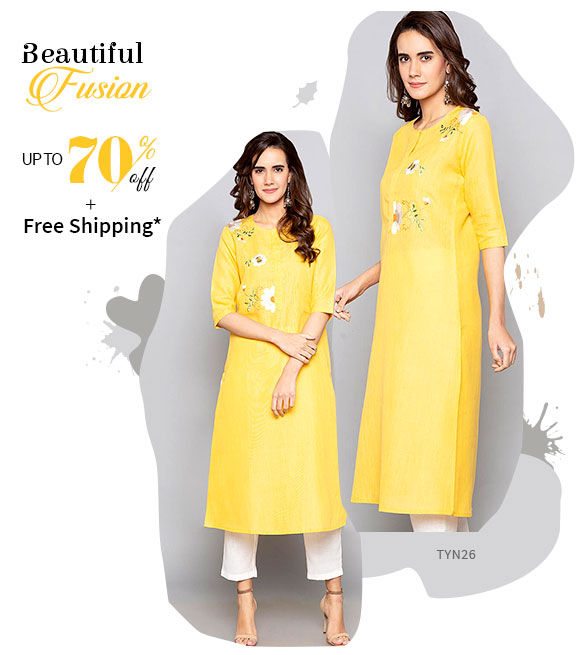 Indowesterns at upto 70% Off + Shipping Deals. Shop!