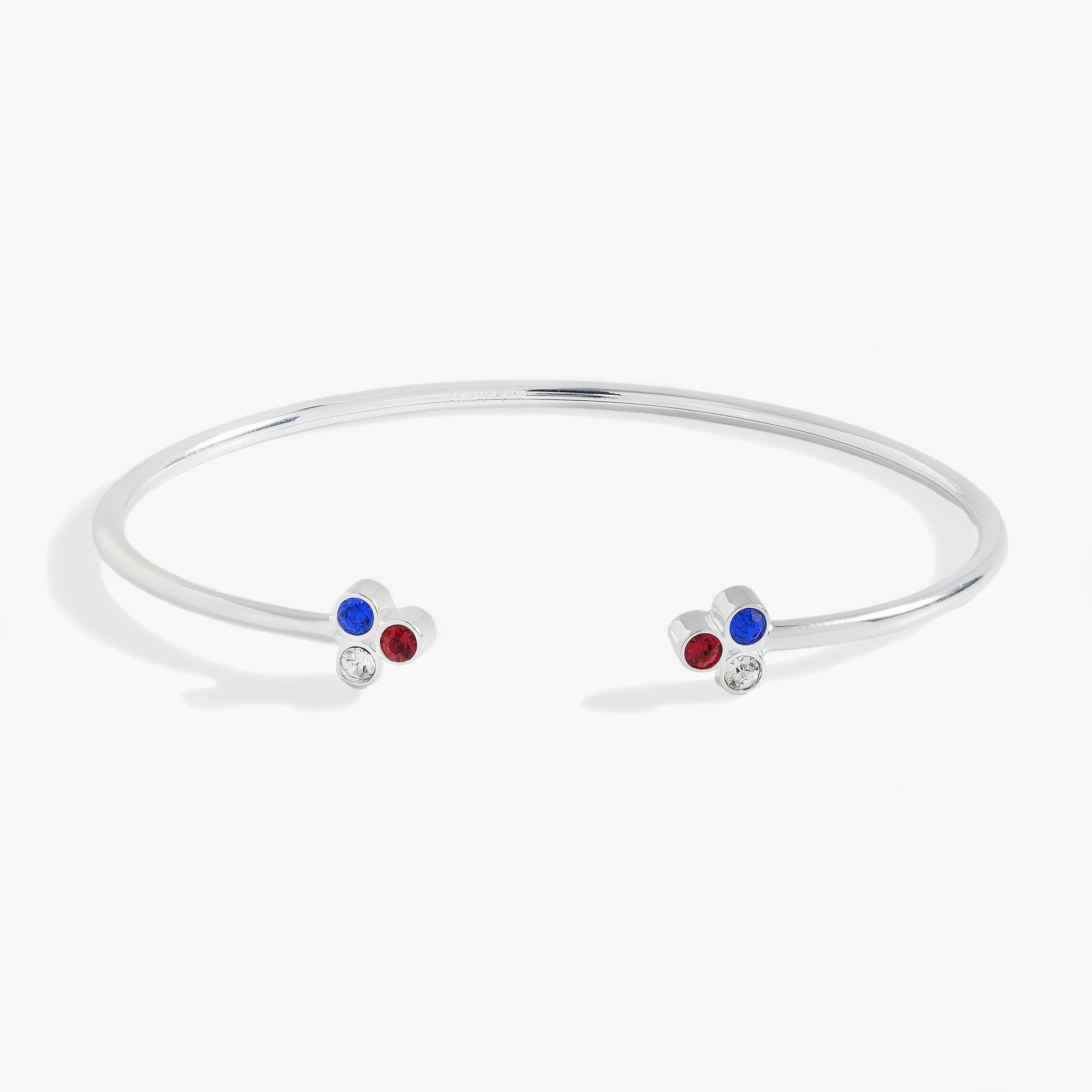 Image of Red, White and Blue 3 Stone Flex Cuff