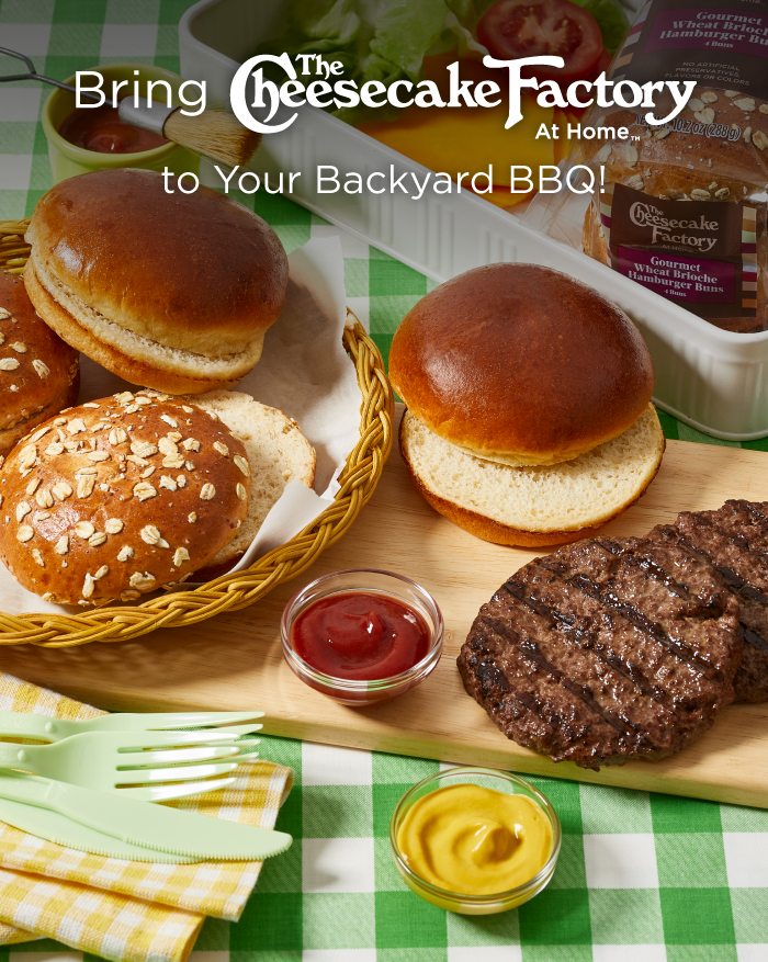 Bring The Cheesecake Factory At Home to Your Backyard BBQ!