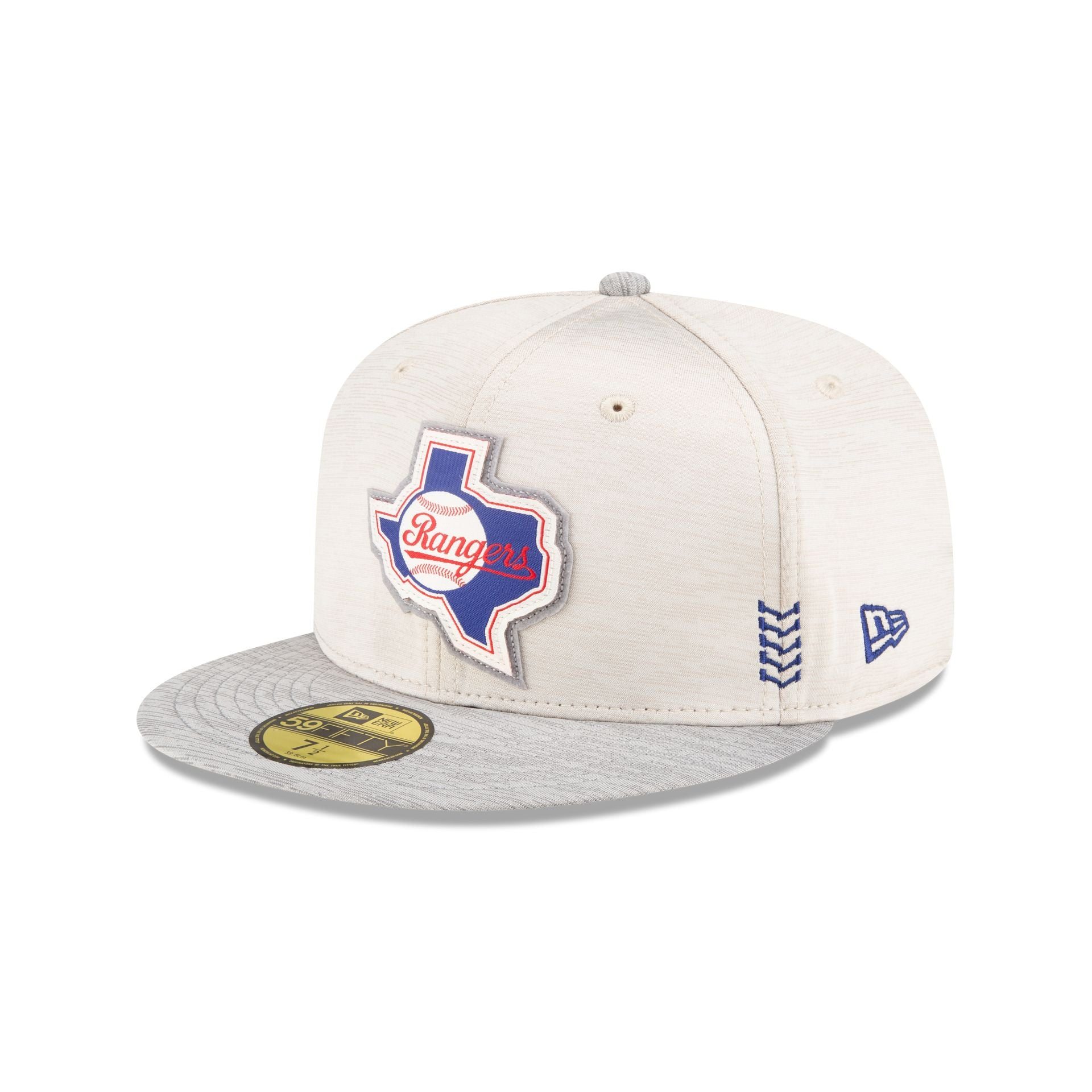 Image of Texas Rangers 2024 Clubhouse Stone 59FIFTY Fitted