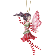 Candy Cane Fairy Hanging Ornament