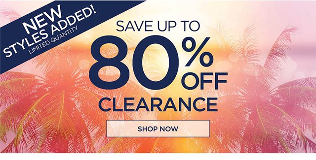 Save up to 80% Clearance