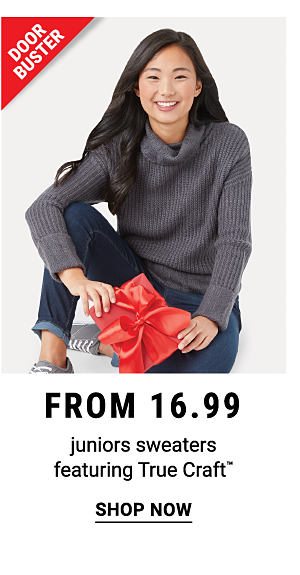 Doorbuster! From 16.99 Juniors Sweaters ft. True Craft - Shop Now