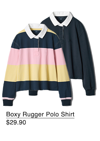 PDP5 - BOXY RUGGER POLO SHIRT