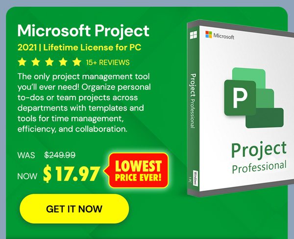 Microsoft Project Professional 2021 for Windows