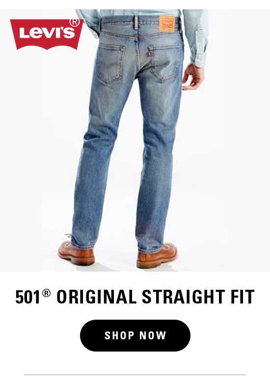 501 Original Straight Fit | Shop Now