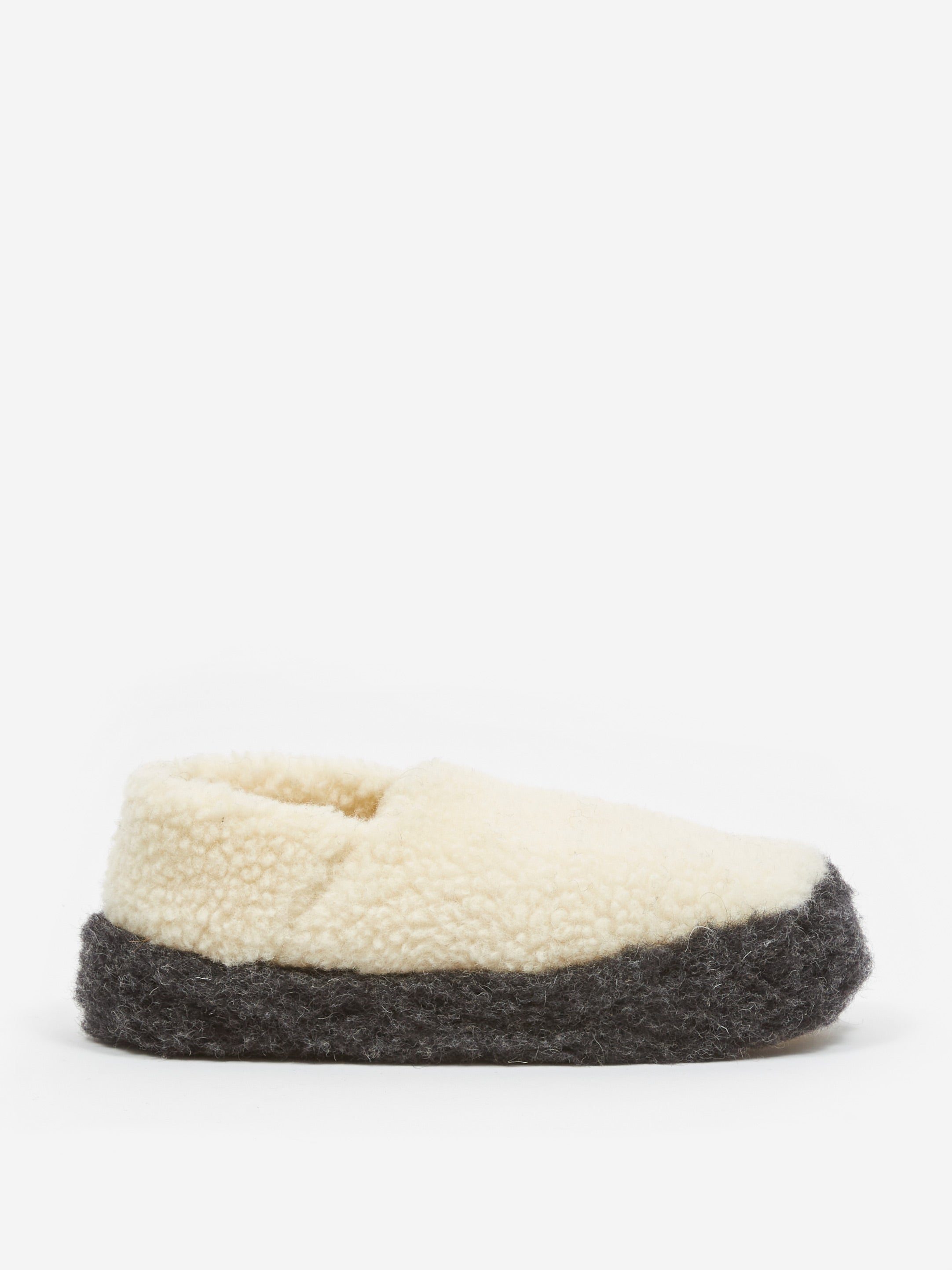 Image of Yoko Wool x Goodhood Siberian Wool Slipper - Natural