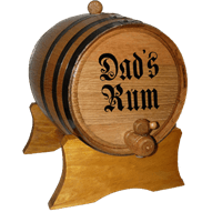 Dad's Rum 2 Liter Oak Barrel