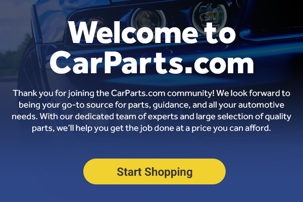 Welcome to CarParts.com [START SHOPPING]