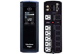 CyberPower 1500VA/900W Intelligent LCD 12-Outlet AVR UPS System