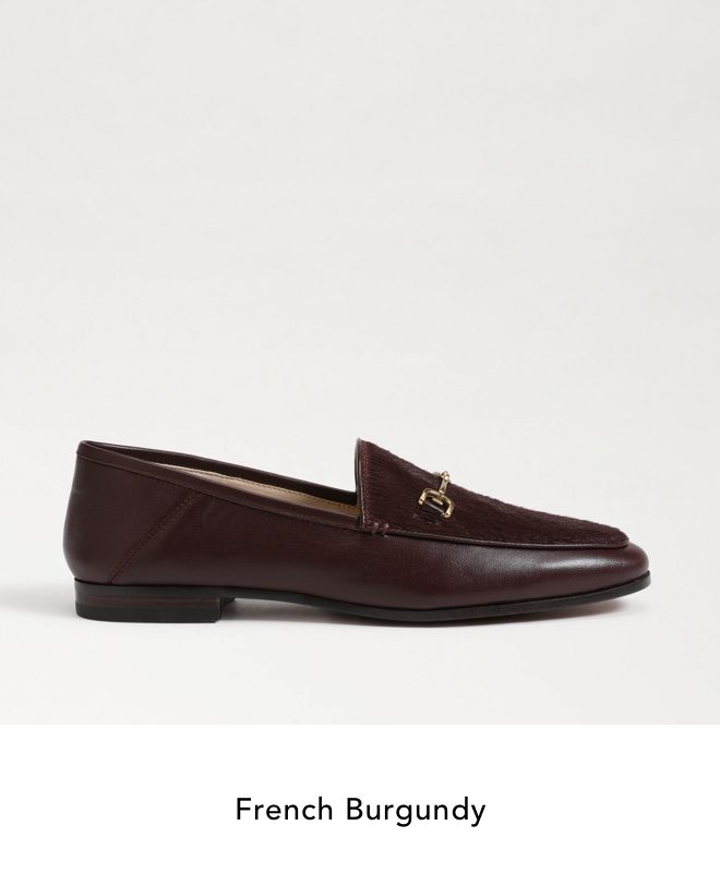 Loraine Bit Loafer (French Burgundy)