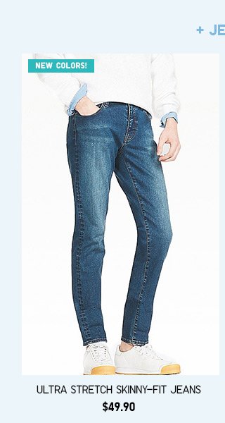 ULTRA STRETCH SKINNY-FIT JEANS - SHOP NOW