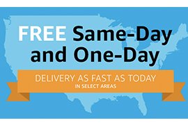 Get Your Gifts On Time With Same Day Amazon Delivery on orders $35+