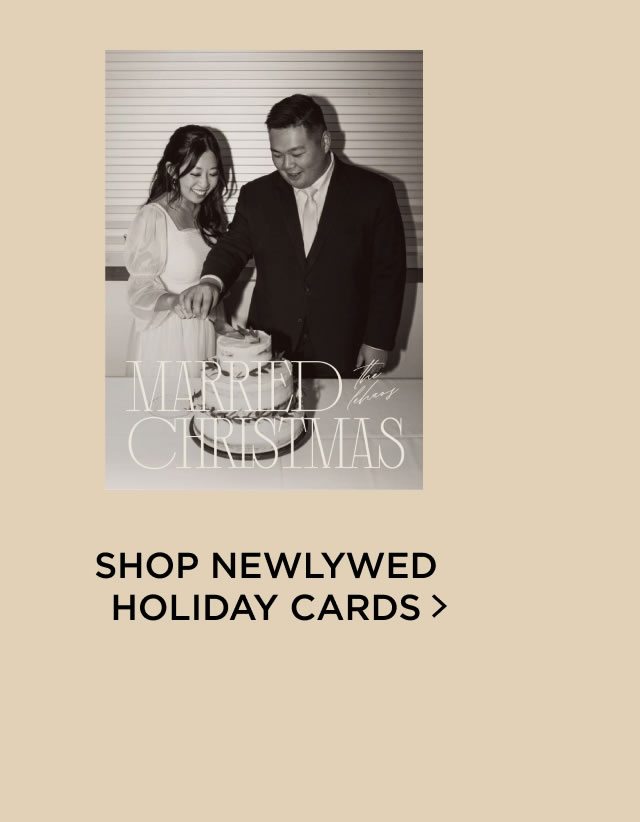 Shop Newlywed Holiday Cards