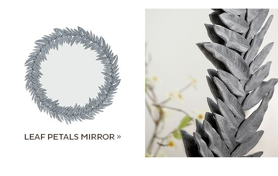 Leaf Petals Mirror