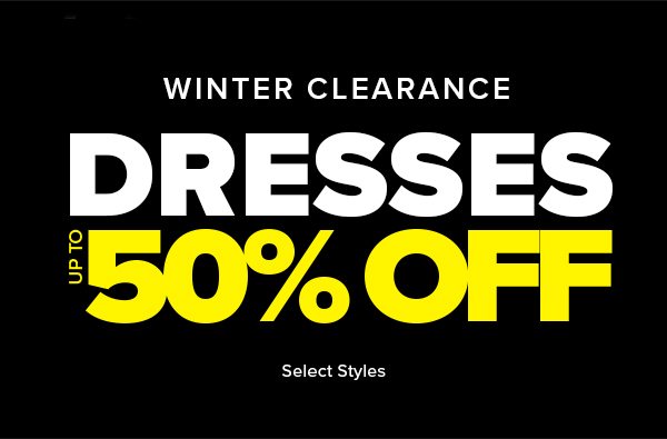 Shop Winter Clearance Dresses