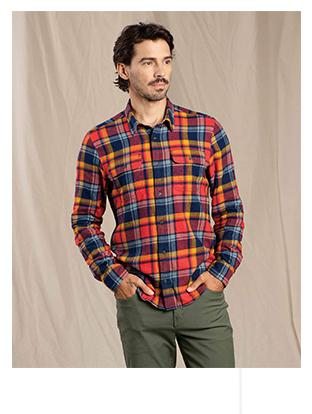 Indigo Flannel Shirt