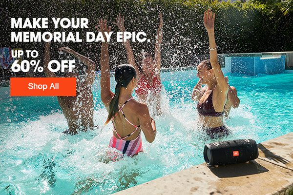JBL Memorial Day Sale Up to 60% Off! 