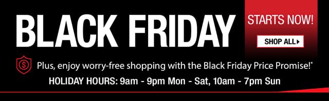 Black Friday Starts Now - Shop All