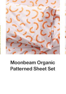 Moonbeam Organic Patterned Sheet Set