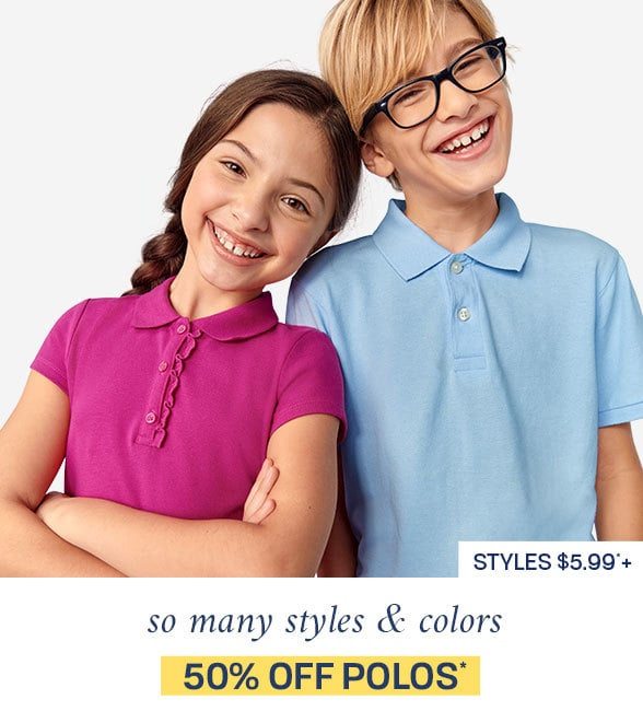 50% off Polos