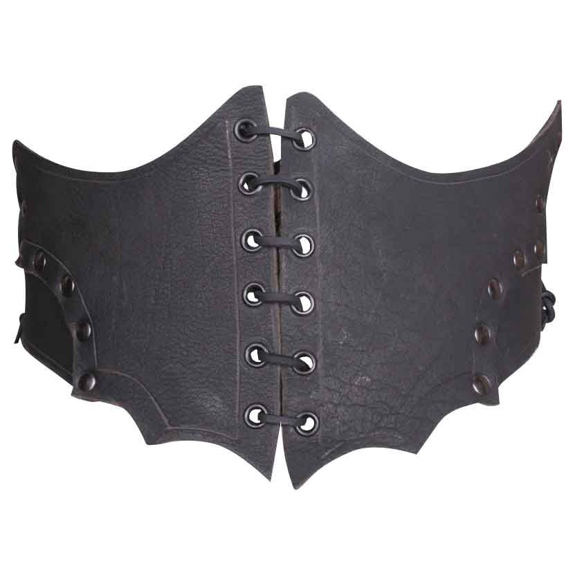 Image of Maren Leather Waist Cincher