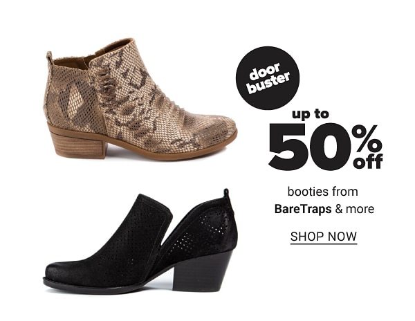 Up to 50% Off Booties from Baretraps & more - Shop Now