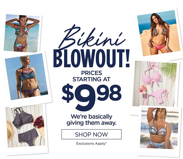 Bikini Blowout - Shop Now