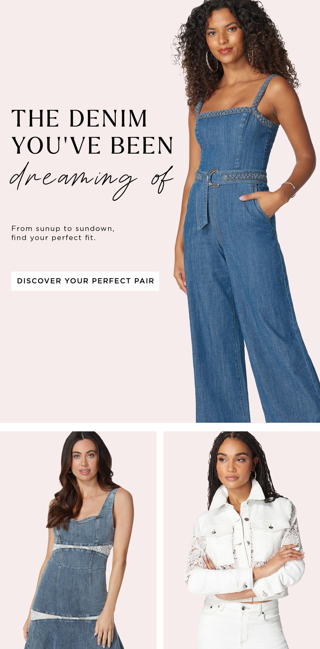 The Denim You've Been Dreaming Of | Discover Your Perfect Pair