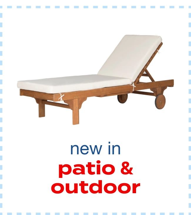 New in Patio & Outdoor