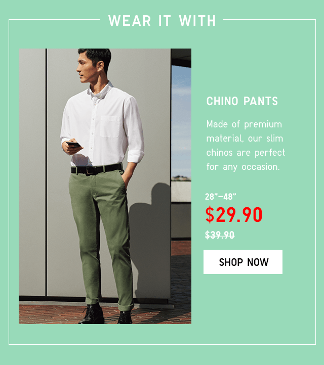 BODY8 - MEN CHINO PANTS