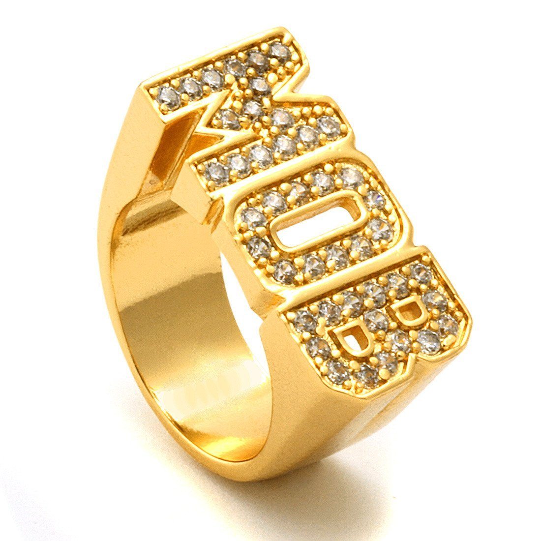 Image of The .925 Sterling Silver 14K Gold M.O.B Ring