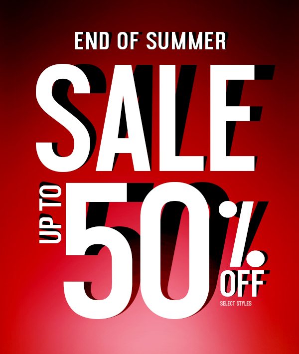 Shop End of Summer Sale