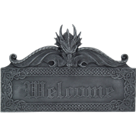 Dragon Welcome Plaque