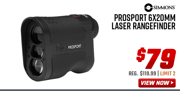 Simmons ProSport 6x20mm Laser Rangefinder