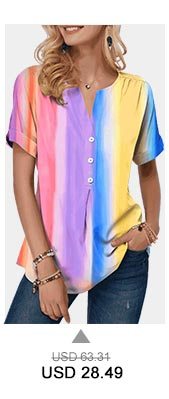 Split Neck Button Detail Tie Dye Print T Shirt