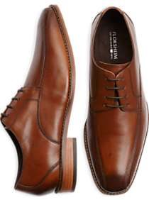 Florsheim Francello Tan Bike-Toe Dress Shoes