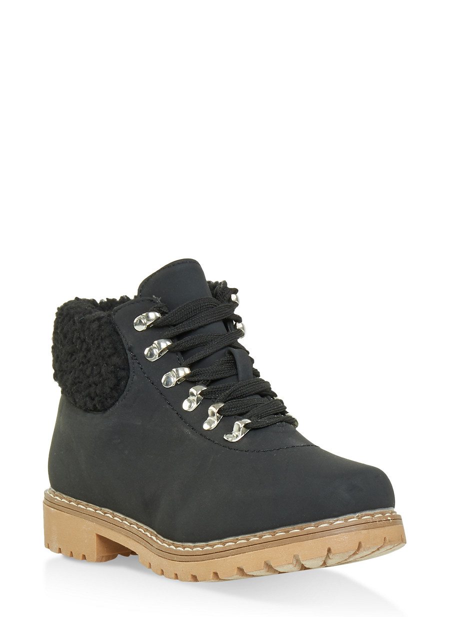 Sherpa Cuff Work Boots