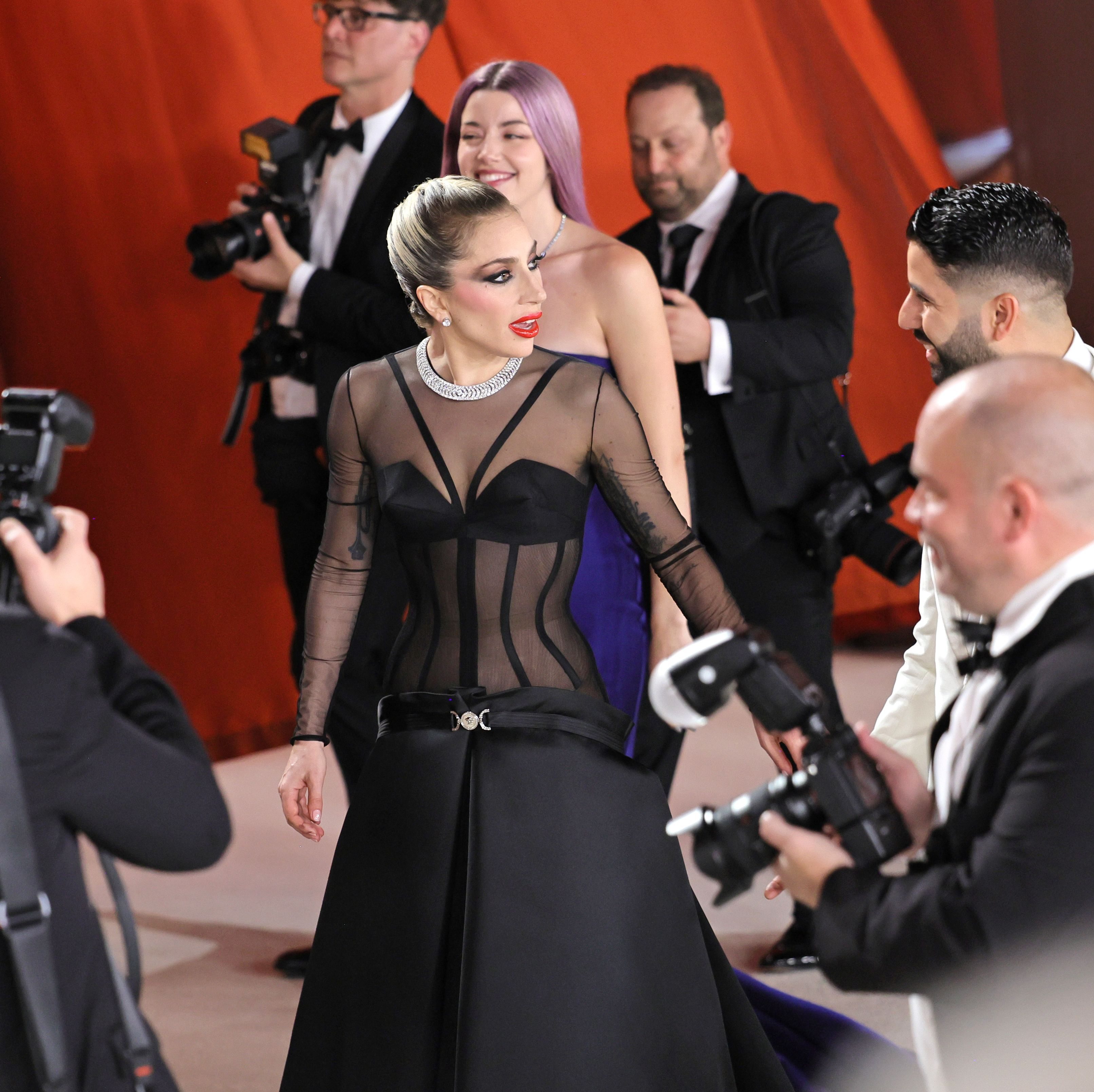 Lady Gaga Rushed Off the Oscars Red Carpet to Help a Photographer in Distress and She’s Getting a Ton of Praise