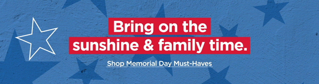 shop memorial day must haves.