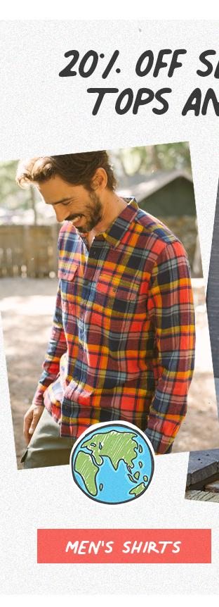 Men's Shirts are 20% Off!