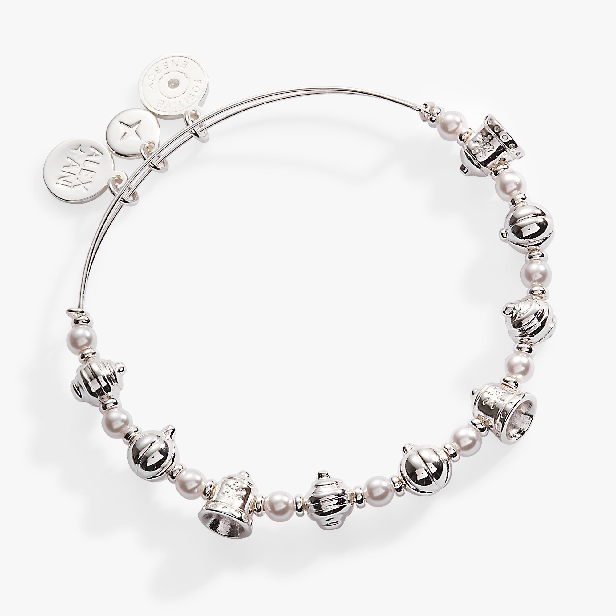 Image of Holiday Silver Bells Bangle