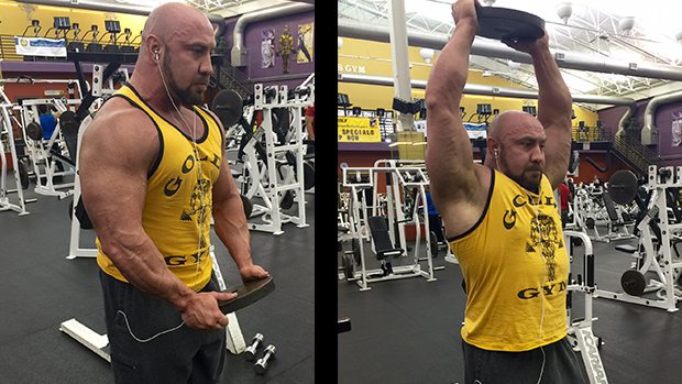 Do High-Rep Plate Raises for Traps