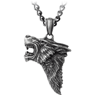 Dark Wolf Necklace